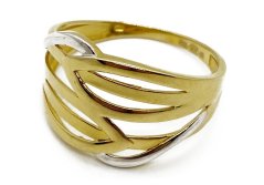 Zlatý prsten 2,51 g 14 Kt