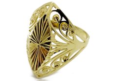 Zlatý prsten 3,95 g 14 Kt