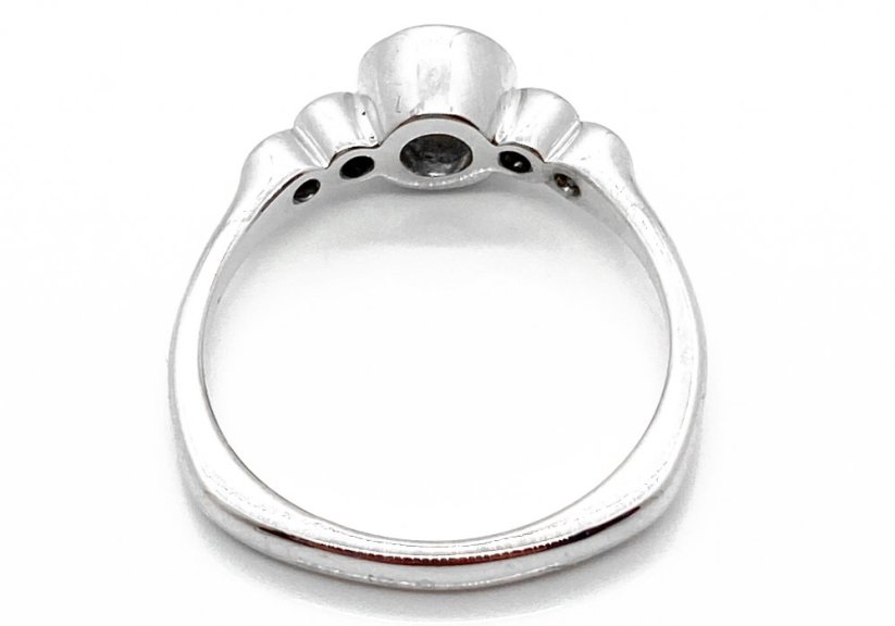 Zlatý prsten s Diamanty 0,73 ctw, 3,55 g 14 Kt, Ce