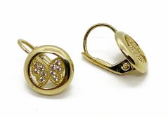 Zlaté náušnice 2,18 g 14 Kt