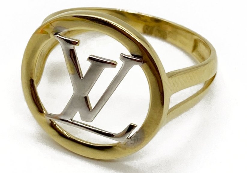 Zlatý prsten 2,44 g 14 Kt