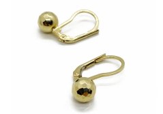 Zlaté náušnice 1,71 g 14 Kt