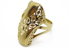 Zlatý prsten 3,43 g 14 Kt